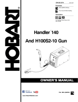 HobartWelders HANDLER 140 AND H100S2-10 GUN Le manuel du propriétaire