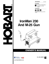 HobartWelders IRONMAN 230 AND H200L4-15 GUN Le manuel du propriétaire
