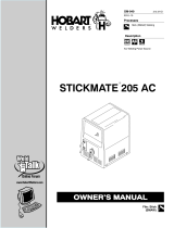 HobartWelders STICKMATE 205 AC Le manuel du propriétaire