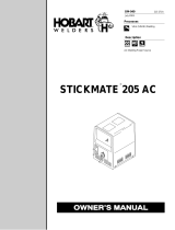 HobartWelders STICKMATE 205 AC Le manuel du propriétaire