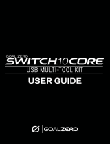 Goal Zero Switch 10 Core USB Multi-Tool Kit Mode d'emploi