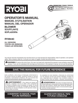 Ryobi RY09440 Manuel utilisateur