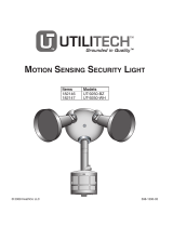 Utilitech Motion Sensing Security Light UT-9250-BZ Le manuel du propriétaire