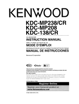 Kenwood KDC-MP208 - Radio / CD Manuel utilisateur
