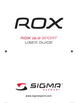 Sigma ROX 12.0 Sport Manuel utilisateur