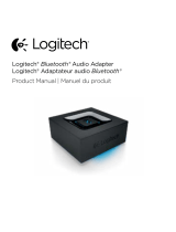 Logitech Bluetooth Audio Adapter Manuel utilisateur