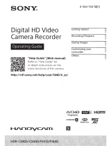 Sony Handycam HDR-PJ410 Mode d'emploi