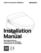 Geberit AquaClean 8000plus Guide d'installation