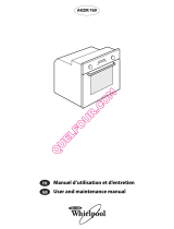 Whirlpool AKZM 769 User And Maintenance Manual