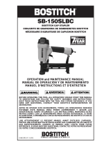 Bostitch SB-150SLBC Operation and Maintenance Manual