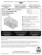 Delta ChildrenTaylor 4-in-1 Convertible Crib
