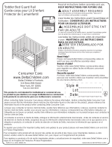 Delta Children Daybed/Toddler Guardrail Kit (W102725) Assembly Instructions