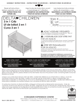 Delta ChildrenAdley 3-in-1 Convertible Crib