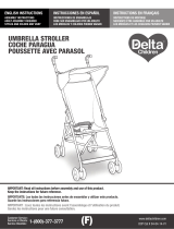 Delta Children Chicago Cubs Lightweight Umbrella Stroller Assembly Instructions
