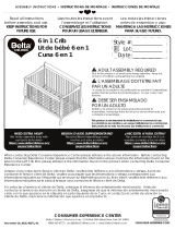 Delta Children Canton Deluxe 6-in-1 Convertible Crib Assembly Instructions