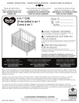 Delta Children Archer Deluxe 6-in-1 Convertible Crib Assembly Instructions