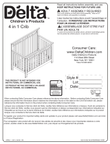 Delta Children Chalet 4-in-1 Crib Assembly Instructions