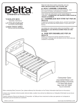 Delta Children Jack and Jill Toddler Bed Assembly Instructions