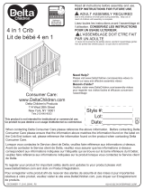 Delta Children Birkdale 4-in-1 Crib Assembly Instructions