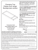 Delta Children Avery Changing Tray (708710) Assembly Instructions