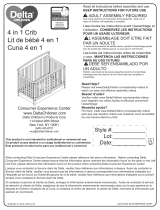 Delta Children Duke 4-in-1 Convertible Baby Crib Assembly Instructions