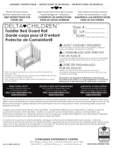 Delta Children Toddler Guardrail Assembly Instructions
