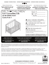Delta Children Archer 4-in-1 Crib Assembly Instructions