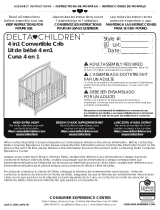 Delta Children Emery 4-in-1 Crib Assembly Instructions