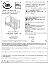 Delta ChildrenSerta Toddler Guardrail/Daybed Rail Kit for 3-in-1 Cribs