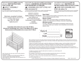 Delta Children Rowen 4-in-1 Crib Assembly Instructions