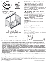 Delta Children Ashland 4-in-1 Convertible Crib Assembly Instructions