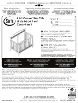Serta Ashland 4-in-1 Convertible Crib Assembly Instructions