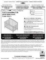 Delta Children Emerson 4-in-1 Crib Assembly Instructions