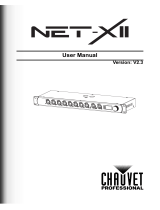 Chauvet Net-X Manuel utilisateur