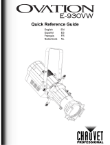 Chauvet OVATION E-930VW Guide de référence