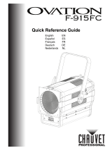 Chauvet OVATION F-915FC Guide de référence