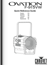 Chauvet OVATION F-915VW Guide de référence