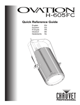Chauvet Ovation H-605FC Guide de référence