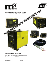 ESAB M3® Plasma G2 Plasma System - ICH Manuel utilisateur