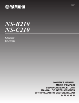 Yamaha NS-C210 Le manuel du propriétaire