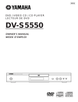 Yamaha DV-S5550 Le manuel du propriétaire