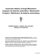 Schumacher SC1319 Automatic Battery Charger/Maintainer SC1343 Automatic Battery Charger/Maintainer SC1355 Automatic Battery Charger/Maintainer SC1563 Automatic Battery Charger/Maintainer UL 92-2 UL 93-2 Le manuel du propriétaire