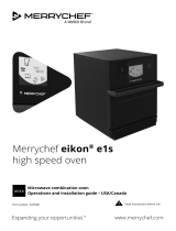 Merrychef eikon e1s Guide d'installation