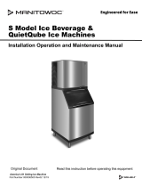Manitowoc Ice S Model and Ice/Beverage QuietQube Technician's Handbook Manuel utilisateur