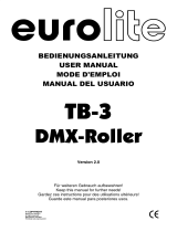EuroLite TB-3 Manuel utilisateur