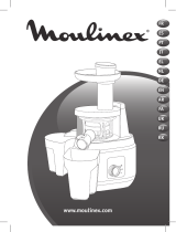 Moulinex Extracteur De Jus Lent 0.8l 150w Rouge - Zu150510 Le manuel du propriétaire