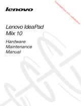 Lenovo IdeaPad Miix 10 Hardware Maintenance Manual