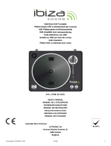 Ibiza PLATINE-DISQUES USB (LP200) Manuel utilisateur