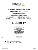 Ibiza Sound DJM90USB-BT Le manuel du propriétaire