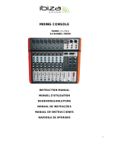 Ibiza TABLE DE MIXAGE MUSIQUE 8 CANAUX USB & BLUETOOTH (MX802) Le manuel du propriétaire